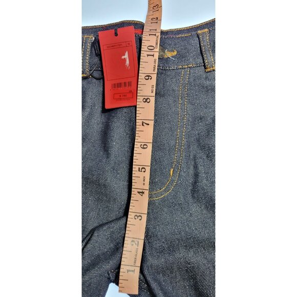 NWT Carolina Herrera Mens Dark Wash  Denim Straight Leg Jeans 32 - Picture 10 of 14